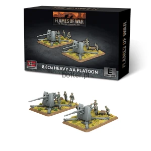 8.8cm Heavy AA Platoon (Early) (x2 guns Plastic)
