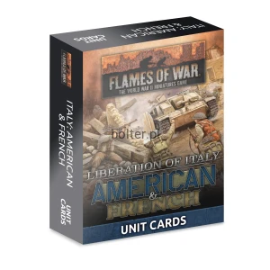 American and French Unit Card Pack (69 cards) - Liberation of Italy 