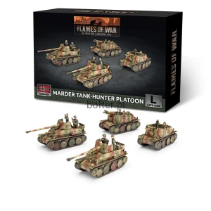 Marder / Grille Self-propelled Gun Platoon (x4 Plastic)