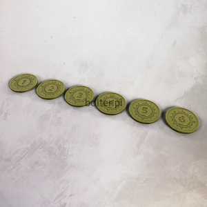 One Page Rules Metal Objective Markers