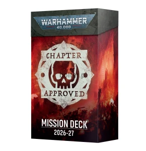 WARHAMMER 40K: CHAPTER APPROVED MISSION DECK 2026-27