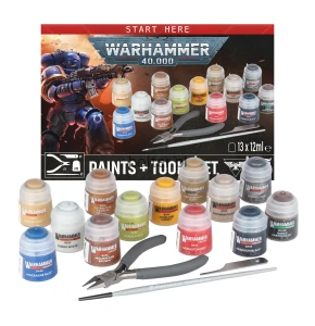 Warhammer 40,000 Paints + Tools Set 2026