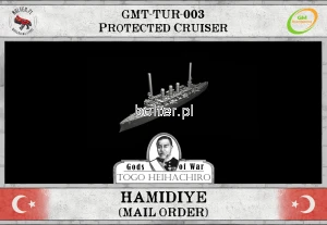 BW: Togo - Ottoman Hamidiye (Protected cruiser) - MAIL ORDER