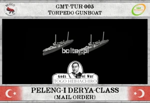 BW: Togo - Ottoman Peleng-i Derya-class (Torpedo gunboat) - MAIL ORDER