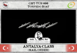 BW: Togo - Ottoman Antalya-class (Torpedo boat) - MAIL ORDER