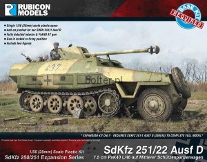 SdKfz 251/22 Ausf D expansion kit