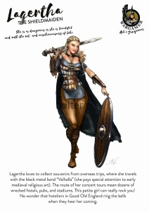 LAGERTHA, THE SHIELDMAIDEN (54mm)