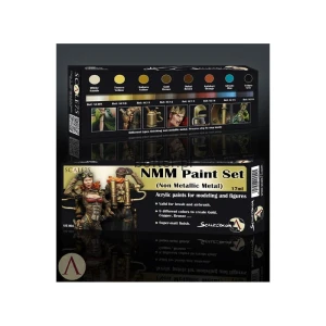 SCALE75 PAINT SET - (NON METALLIC METAL) GOLD