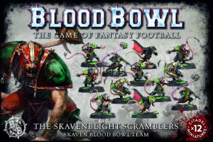 THE SKAVENBLIGHT SCRAMBLERS BLOOD BOWL TEAM