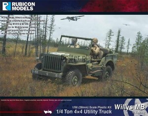 Rubicon Willys MB 1/4 ton 4 x 4 Truck US Army