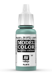 MODEL COLOR 70972 LIGHT GREEN BLUE