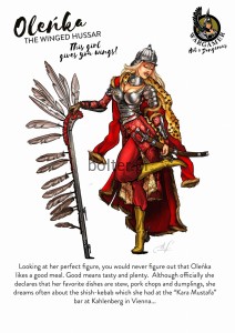 OLEŃKA, THE WINGED HUSSAR