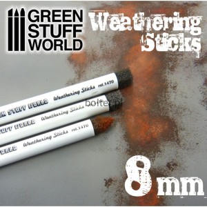 WEATHERING STICKS 8MM (SET 3PC)