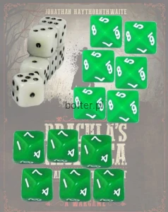 DRACULA'S AMERICA DICE SET (6XD6, 6XD8, 6XD10)